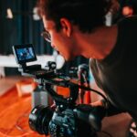 filmmaker making movie
